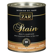 Zar 1 Qt Golden Sunset Zar Interior Oil-Based Wood Stain 12712